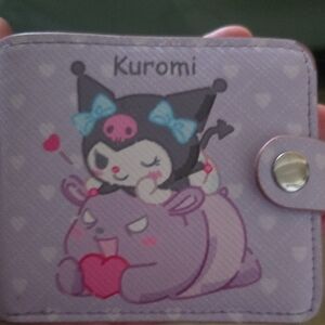 Kuromi Kids Wallet - Purple